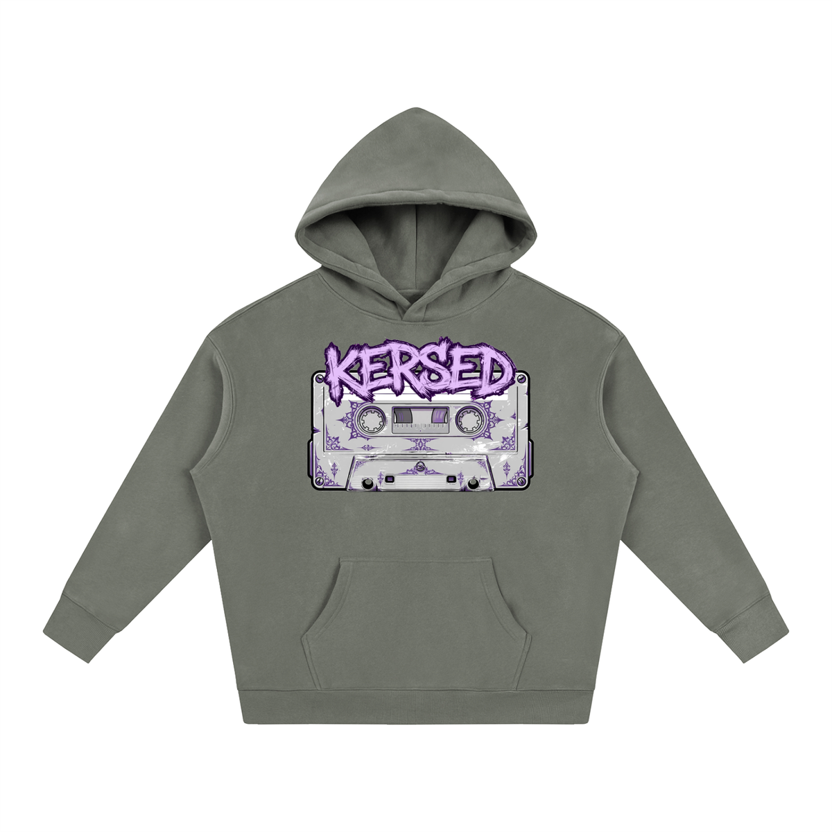 Oversize Fleeced Hoodie - The Logo